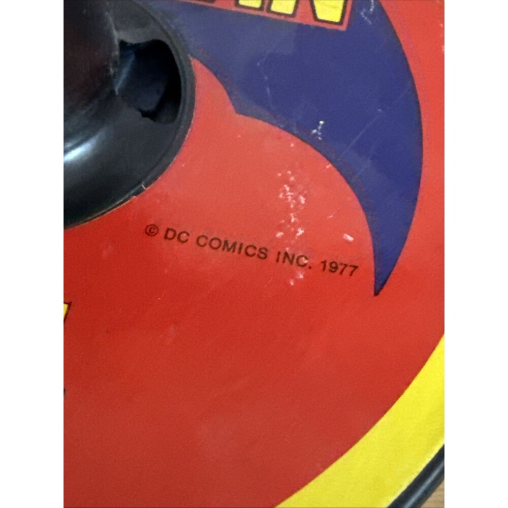 Vintage Remco CSF Batman Batcopter battery operated playset Paper Figures Box - Picture 12 of 15